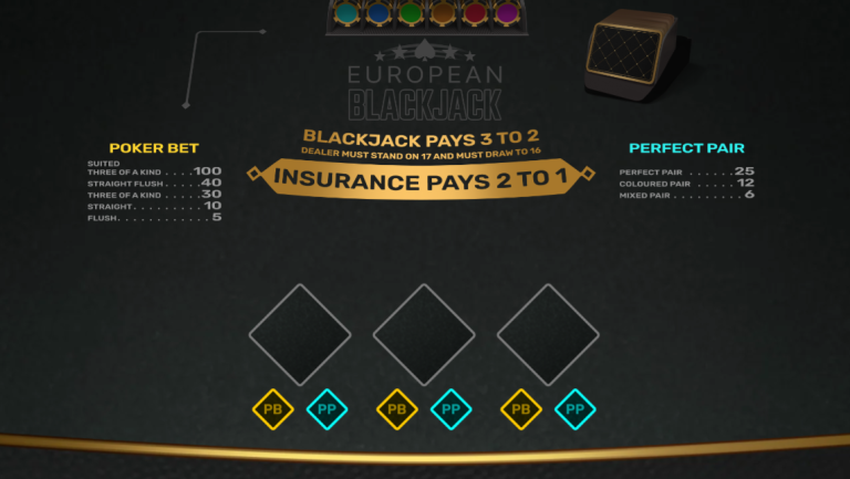 Features of playing European Blackjack Online🃏